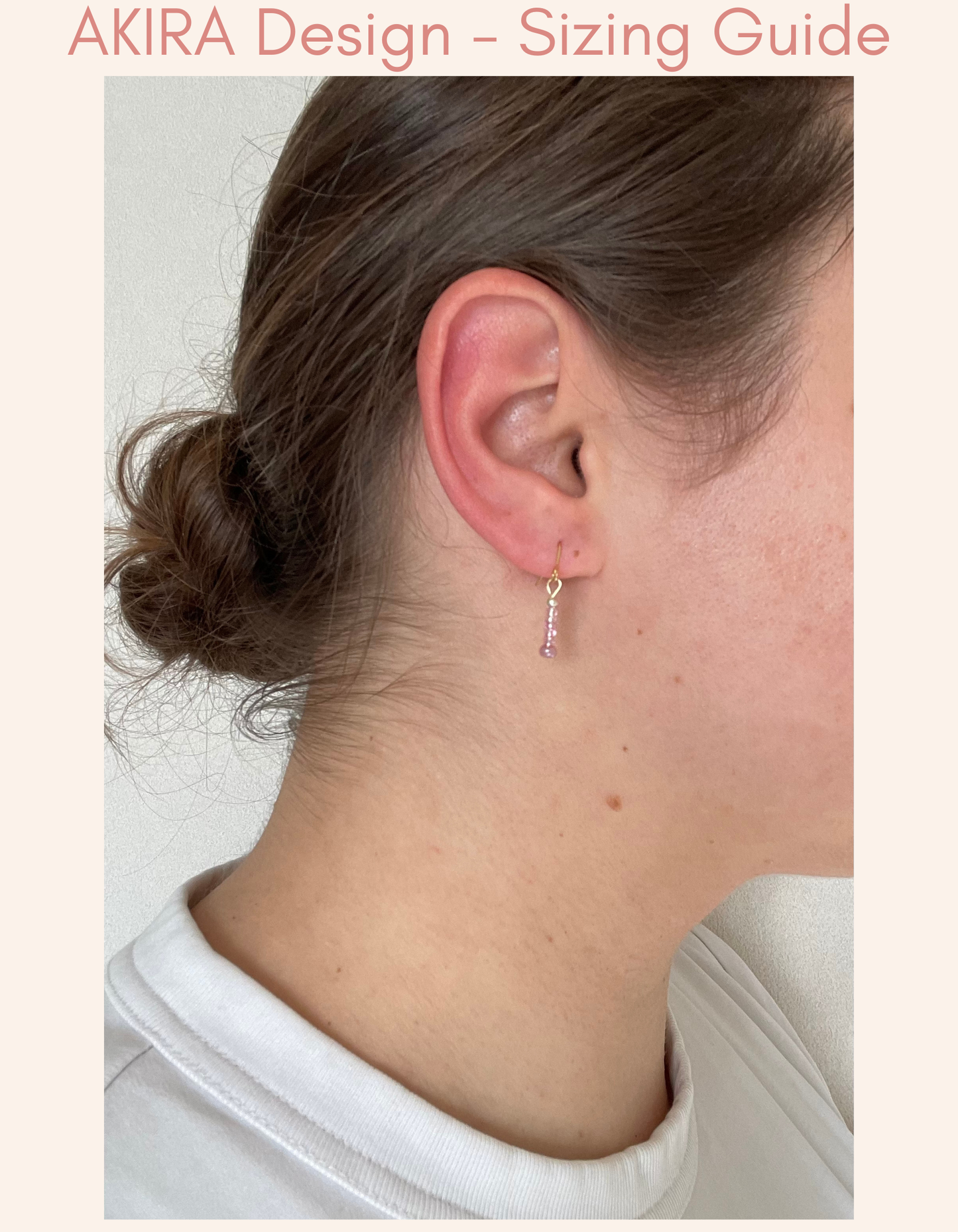 Akira - Warm Toned Minimal Earrings
