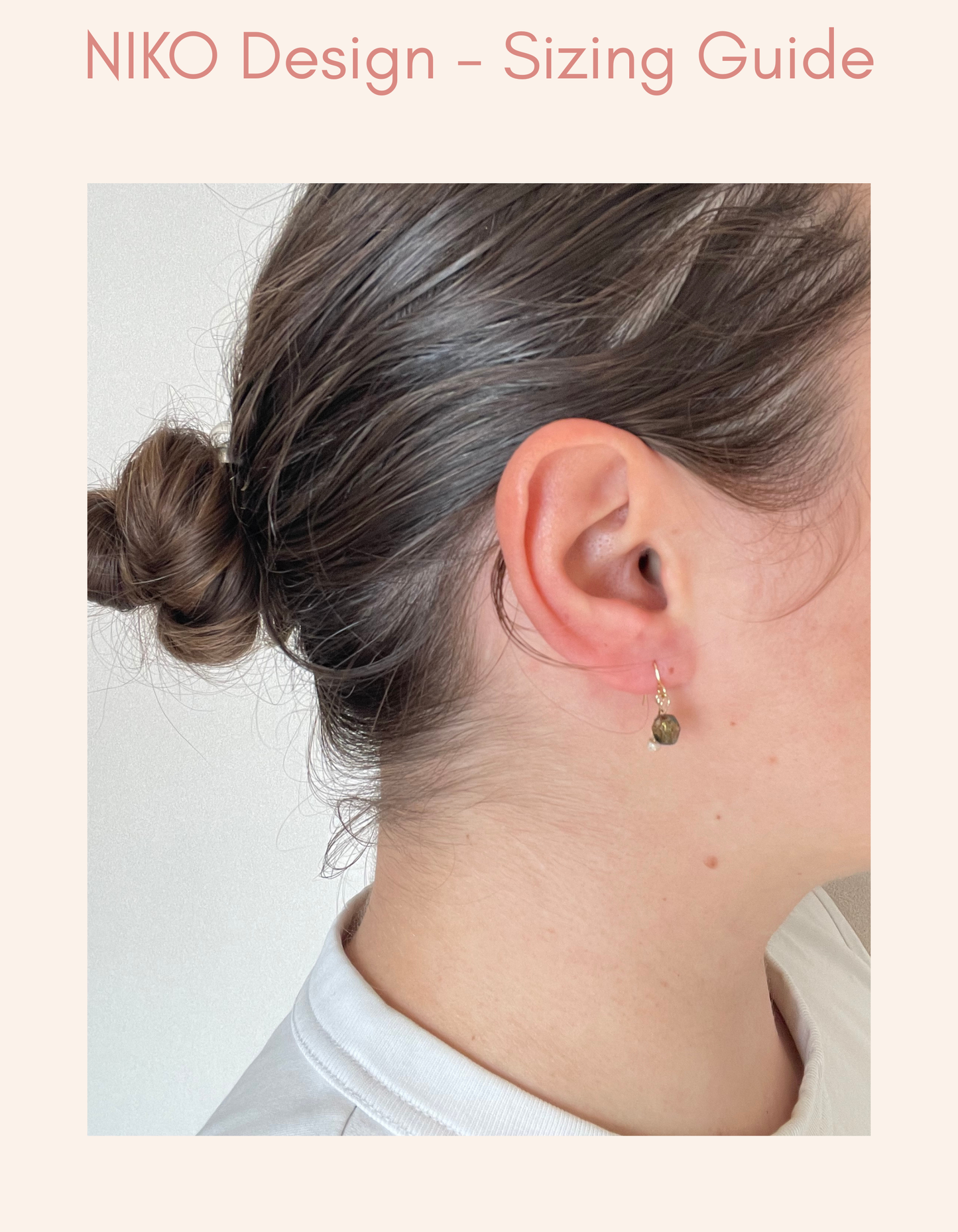 Niko - Warm Toned Minimal Earrings