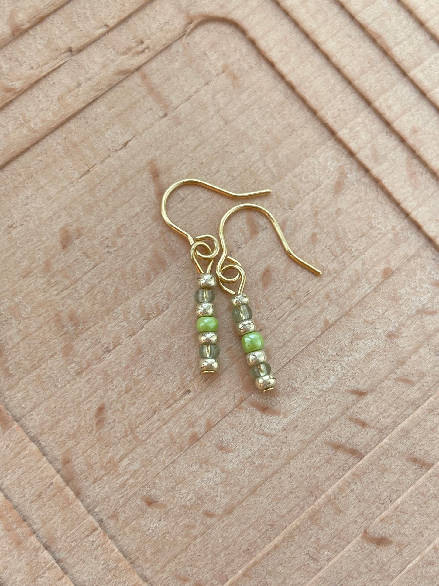 Tomu - Warm Toned Minimal Earrings