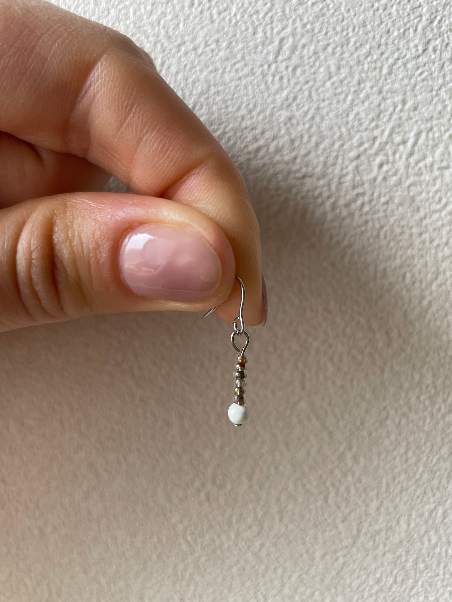 Akira - Cool Toned Minimal Earrings