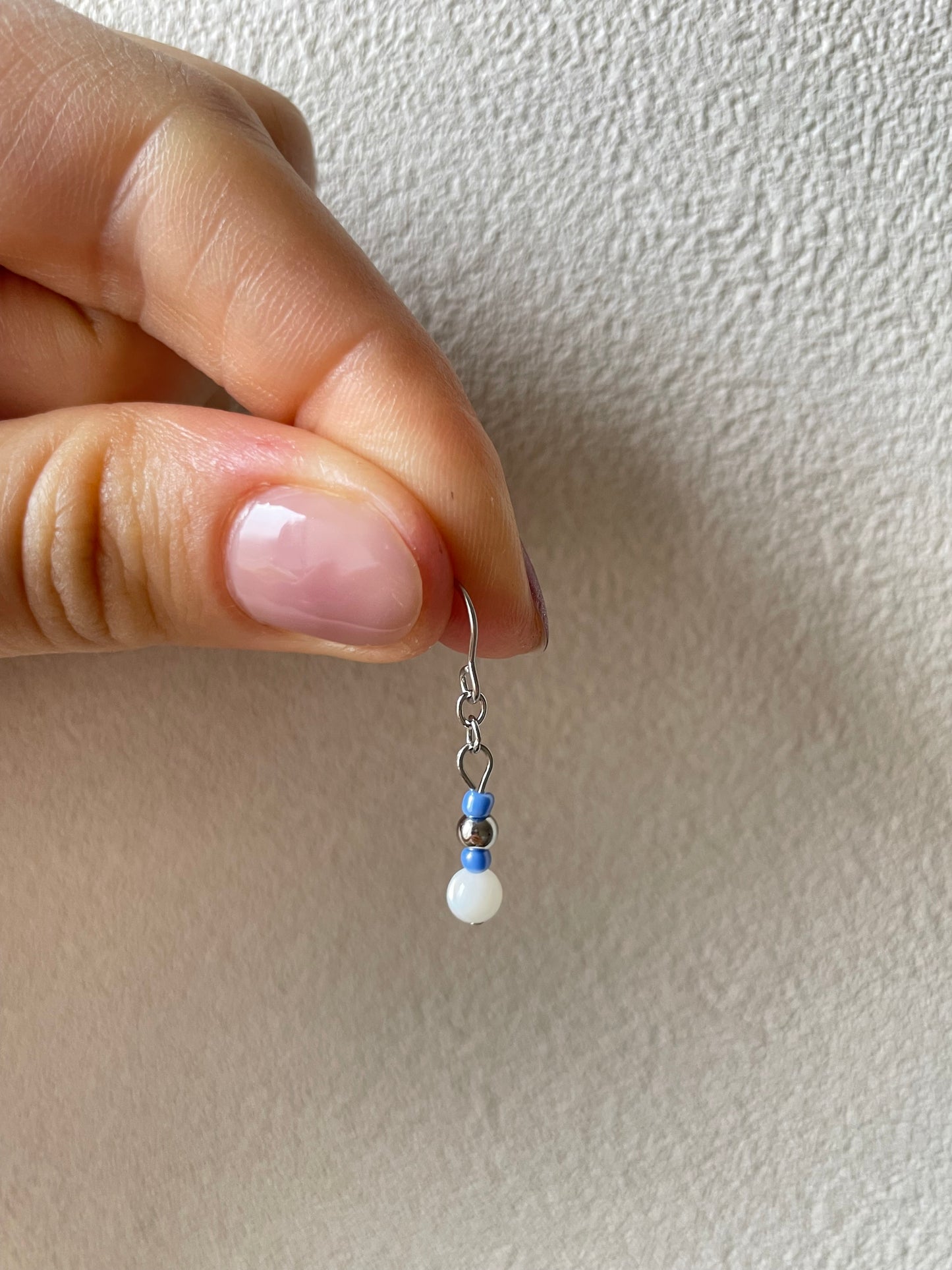 Maya - Cool Toned Minimal Earrings