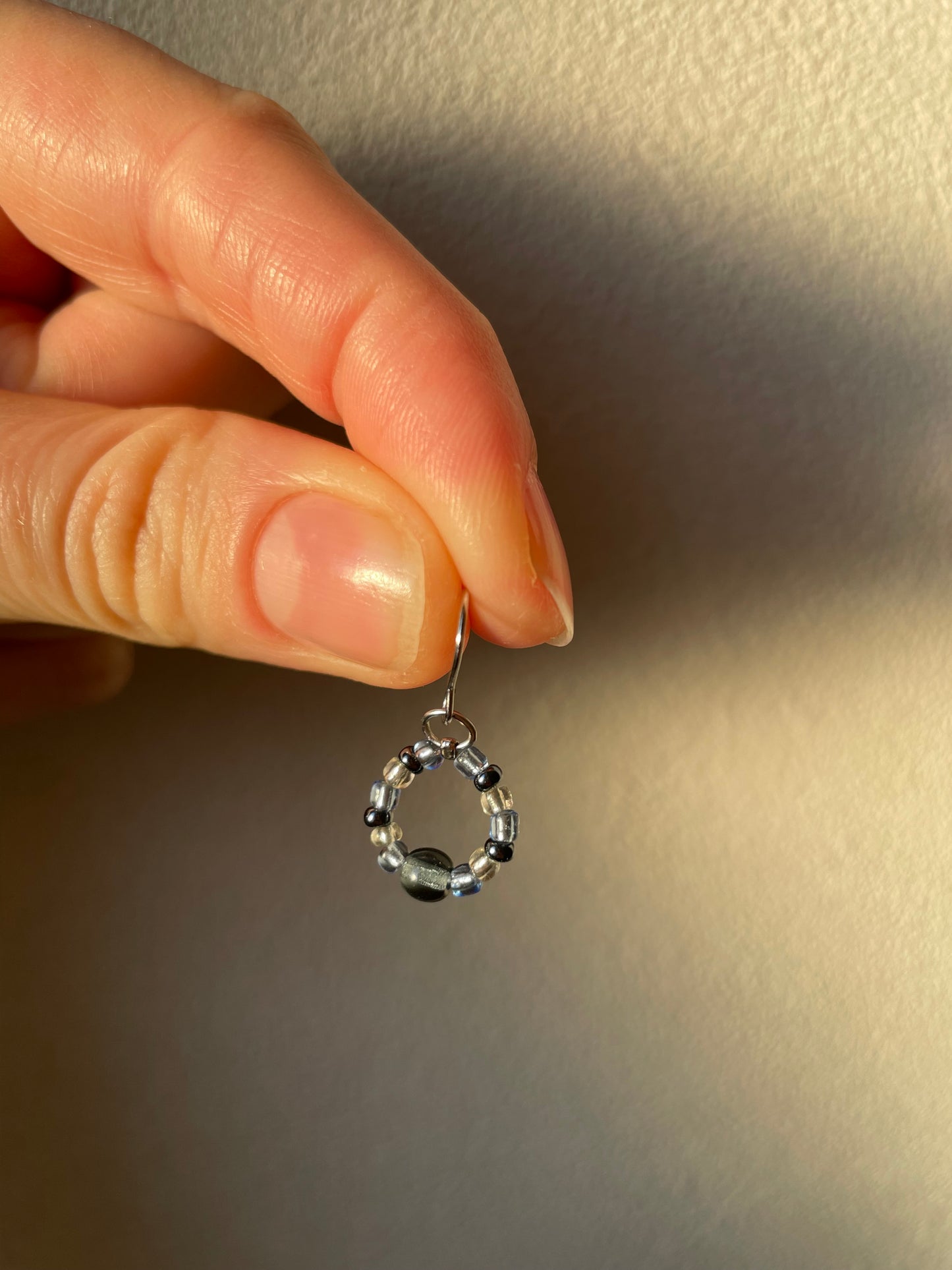 Akari - Cool Toned Minimal Earrings