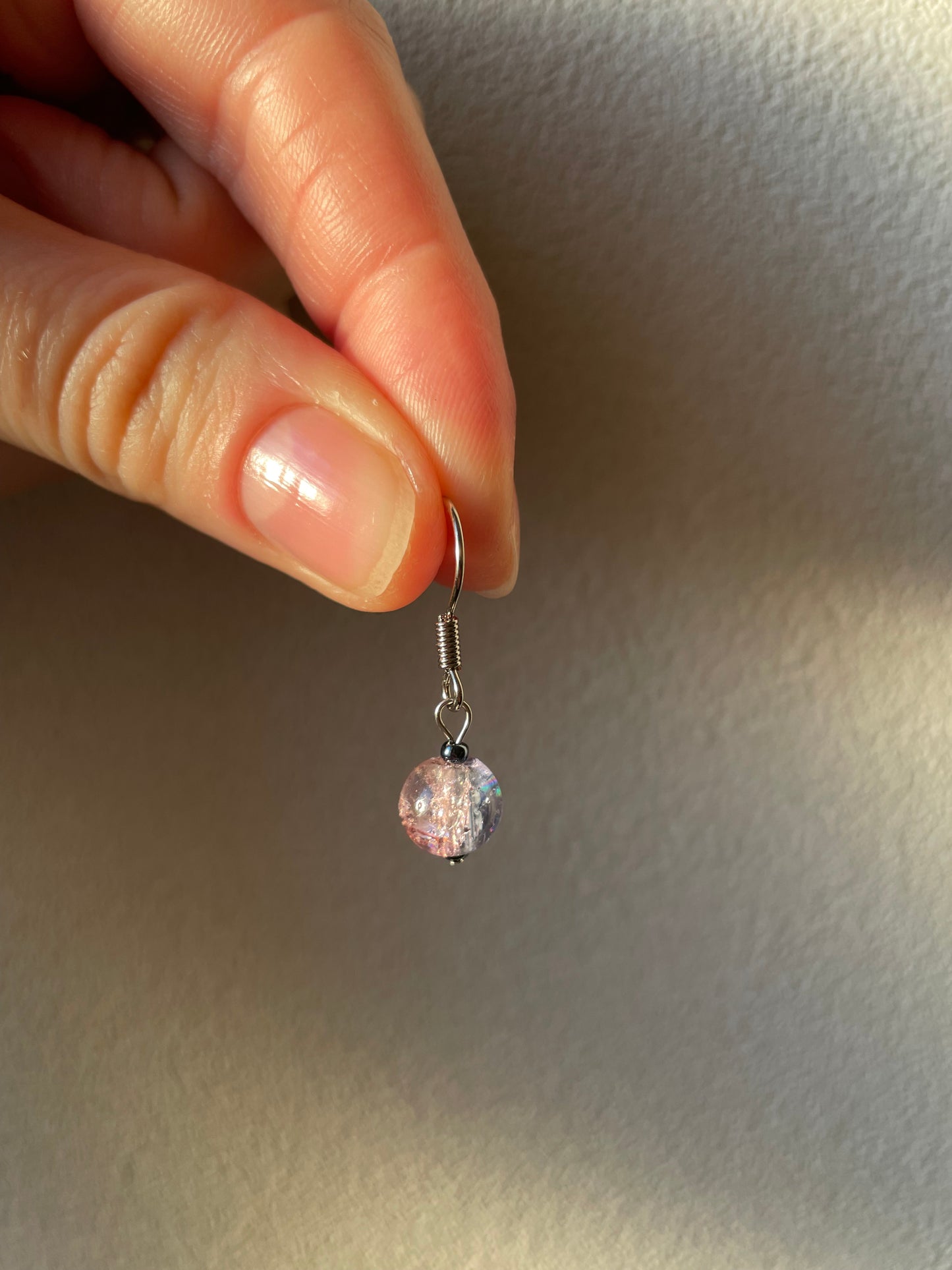 Suri - Cool Toned Minimal Earrings