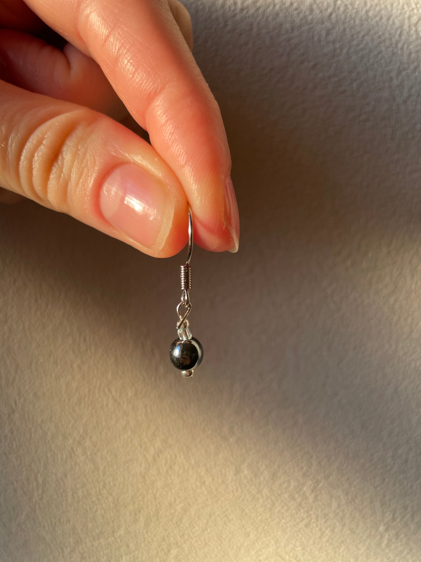 Suri - Cool Toned Minimal Earrings