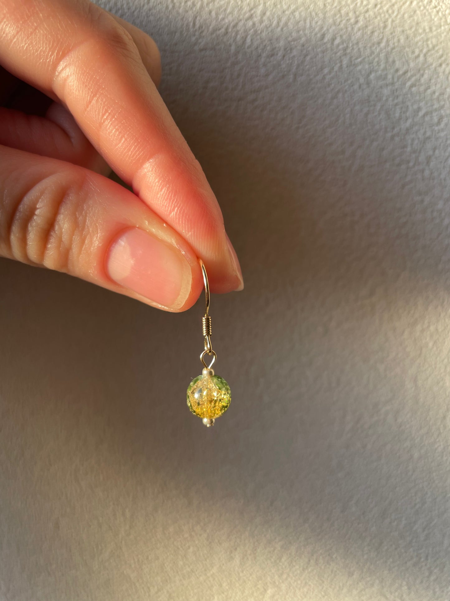 Suri - Warm Toned Minimal Earrings