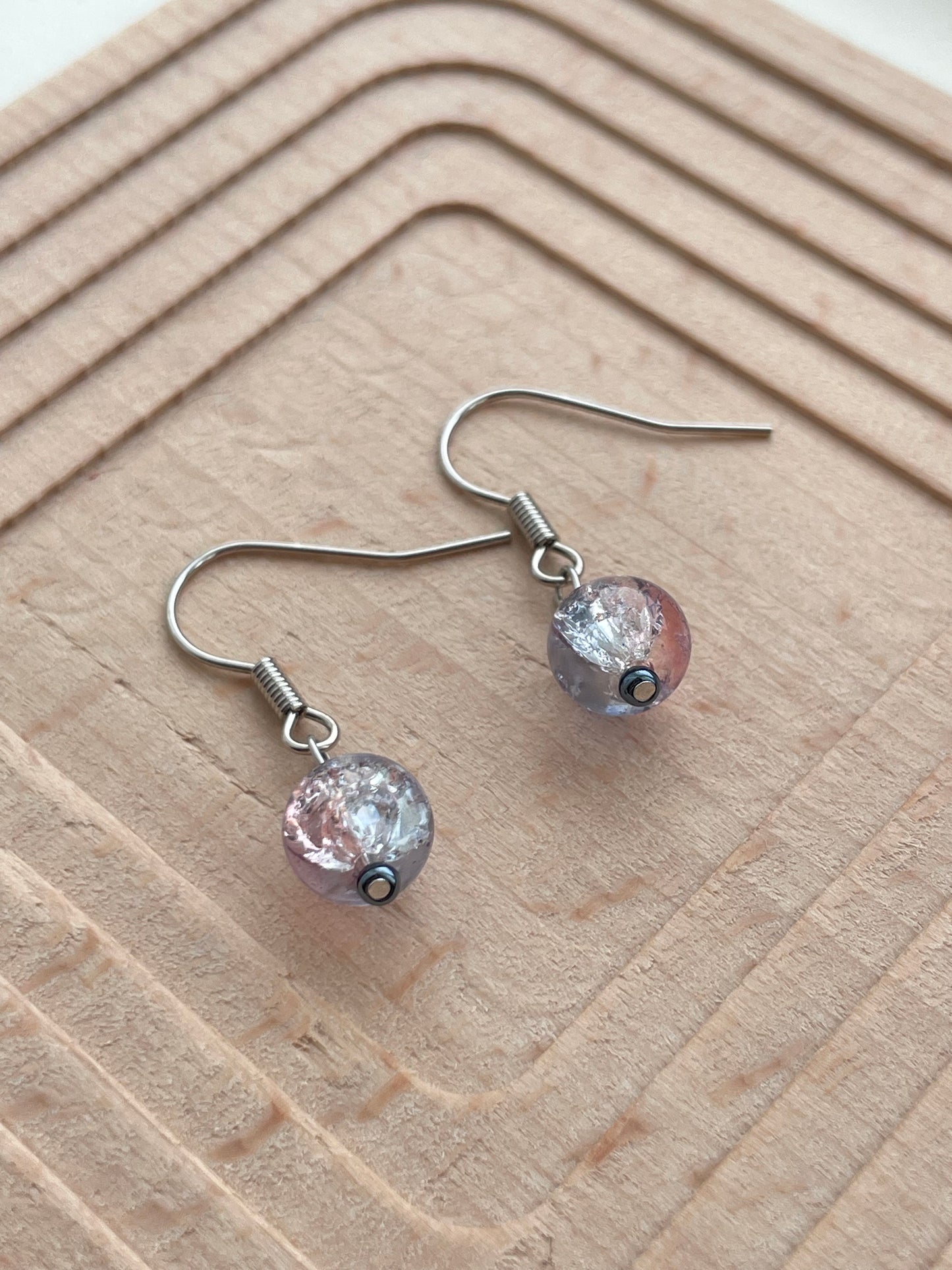 Suri - Cool Toned Minimal Earrings