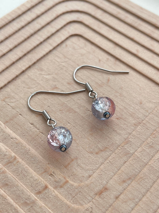 Suri - Cool Toned Minimal Earrings