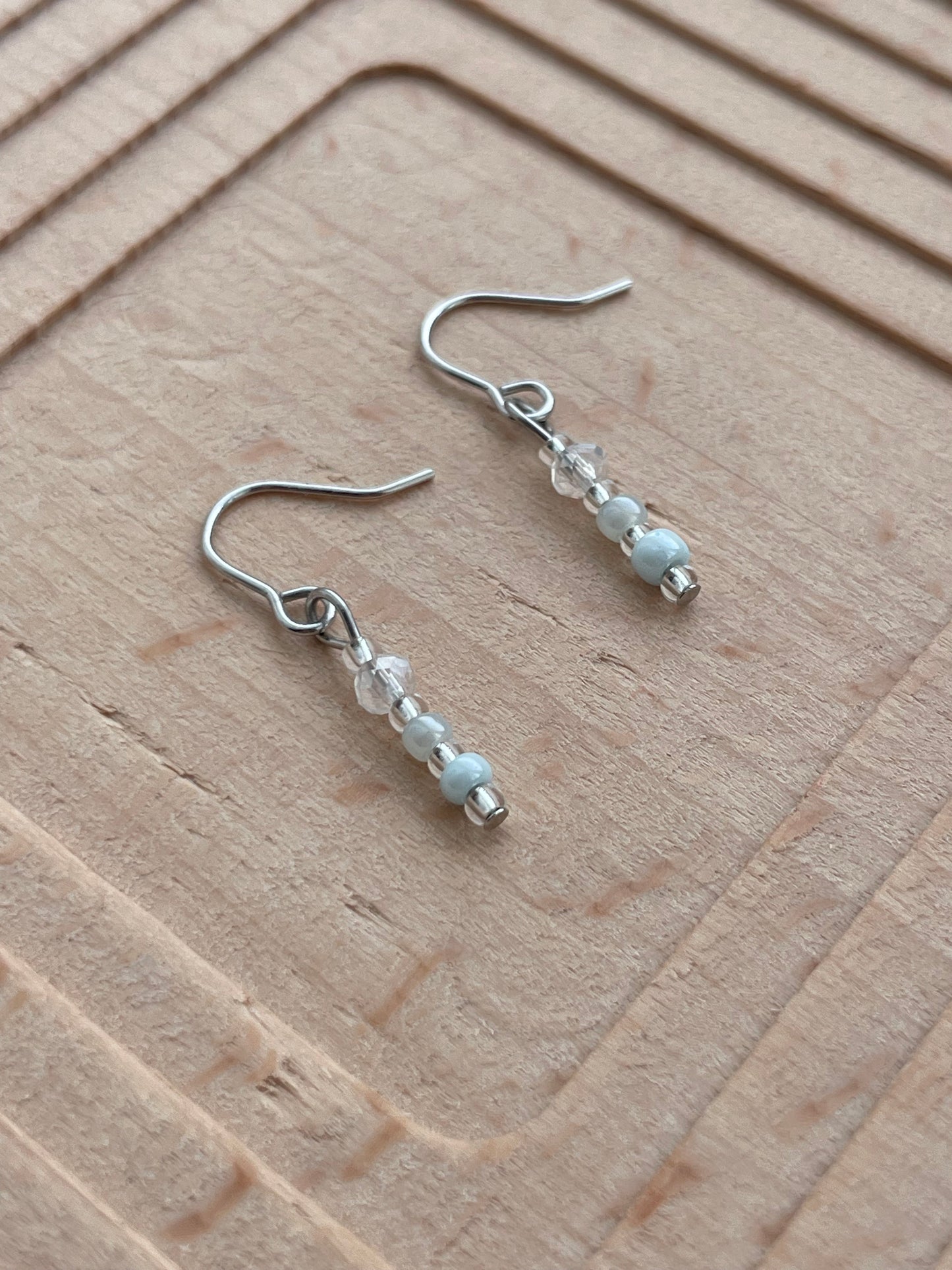 Tomu - Cool Toned Minimal Earrings