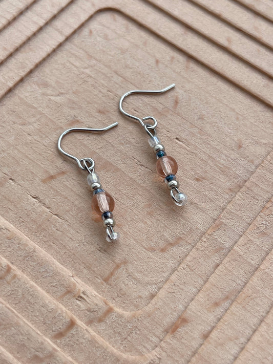 Kyoka - Cool Toned Minimal Earrings