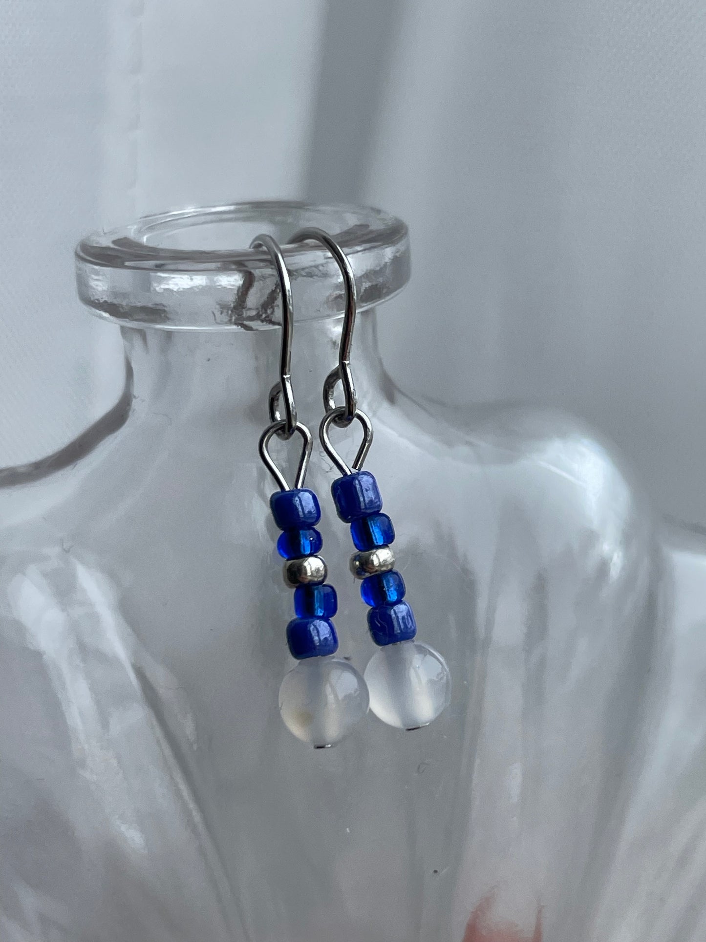 Akira - Cool Toned Minimal Earrings