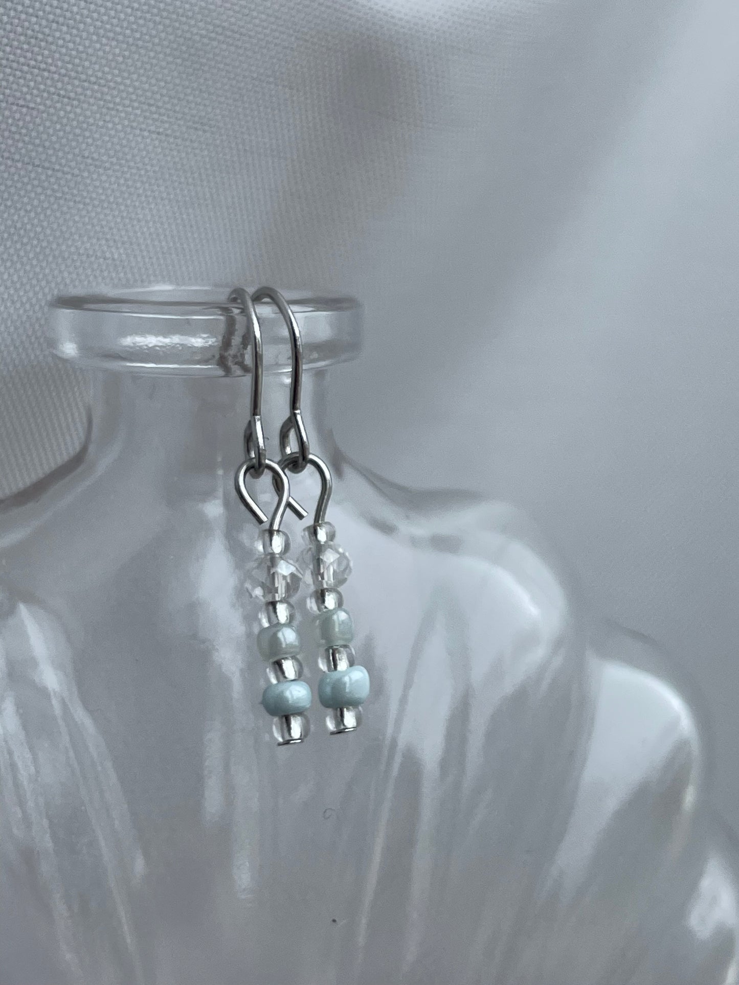 Tomu - Cool Toned Minimal Earrings