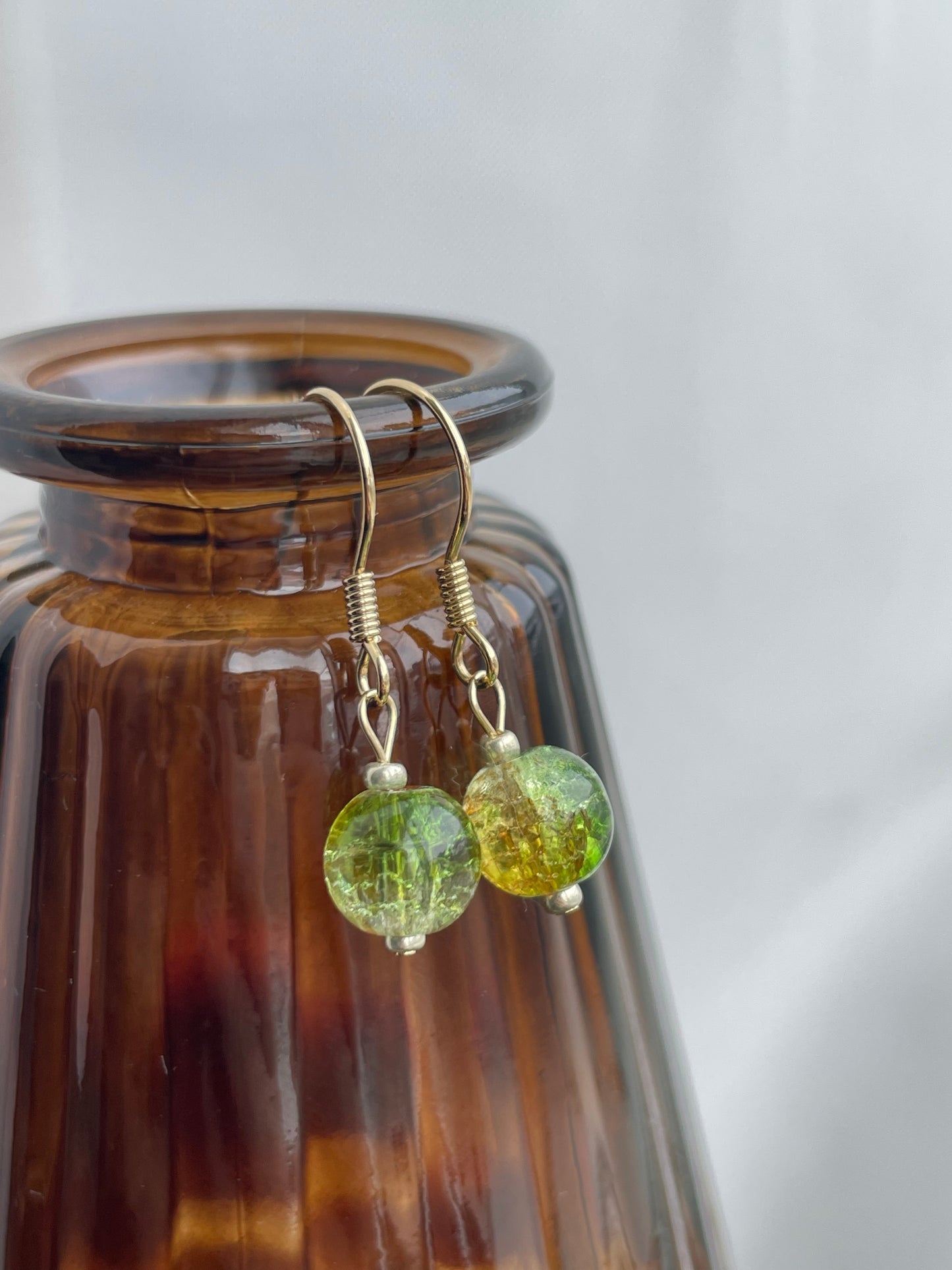 Suri - Warm Toned Minimal Earrings