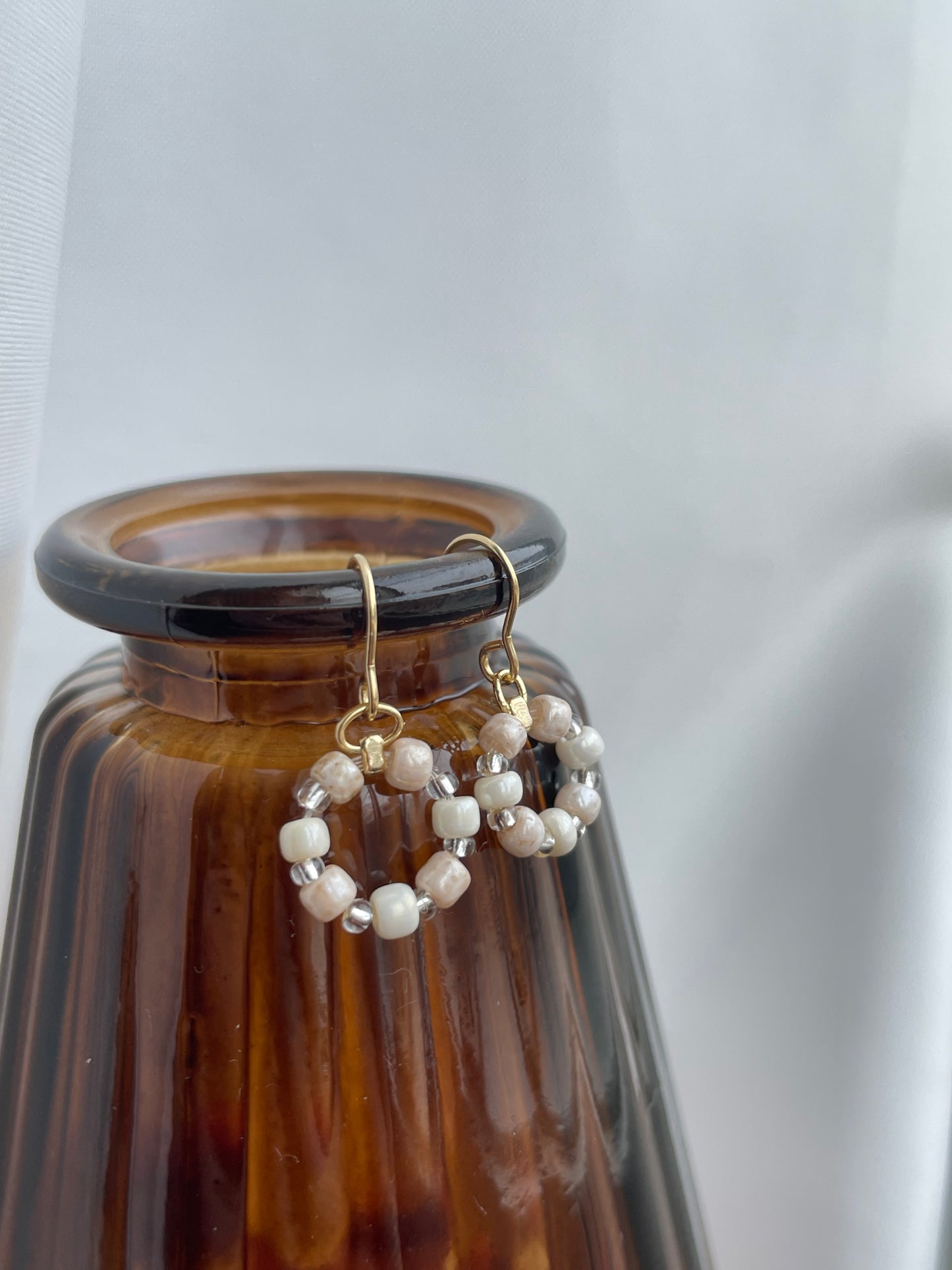 Tsuyomi - Warm Toned Minimal Earrings