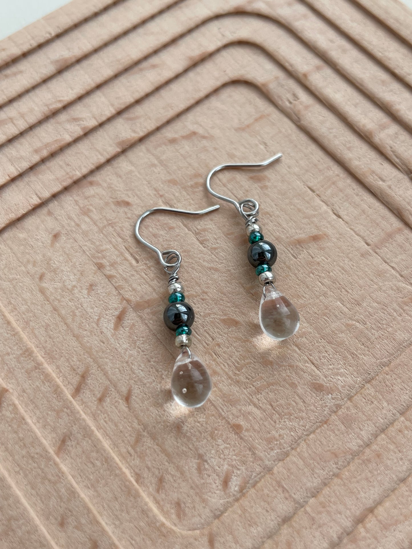 Natsu - Cool Toned Minimal Earrings