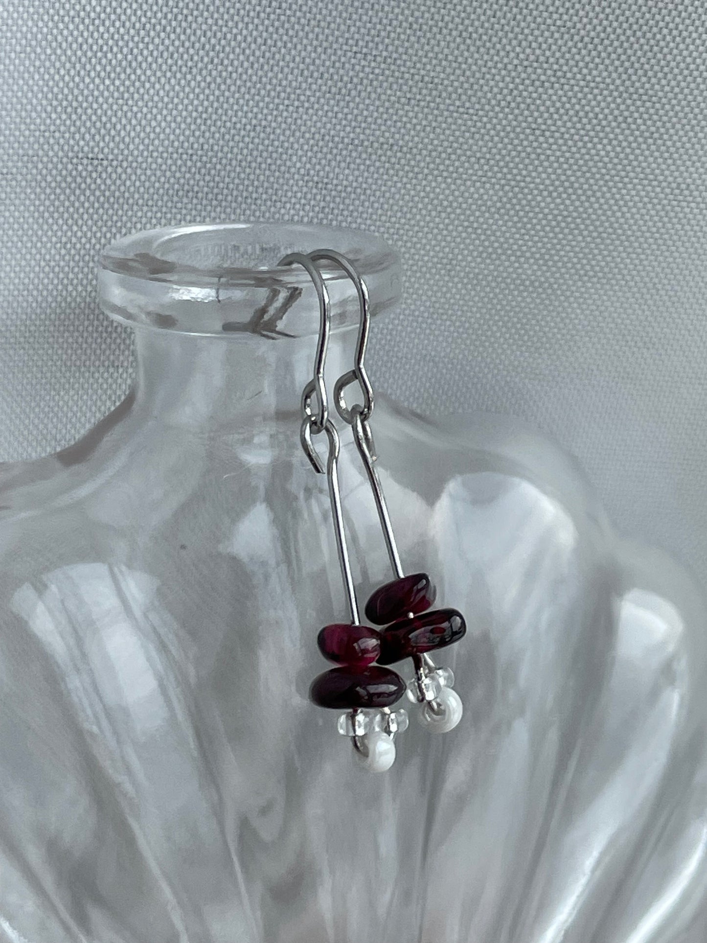 Mana - Cool Toned Minimal Earrings
