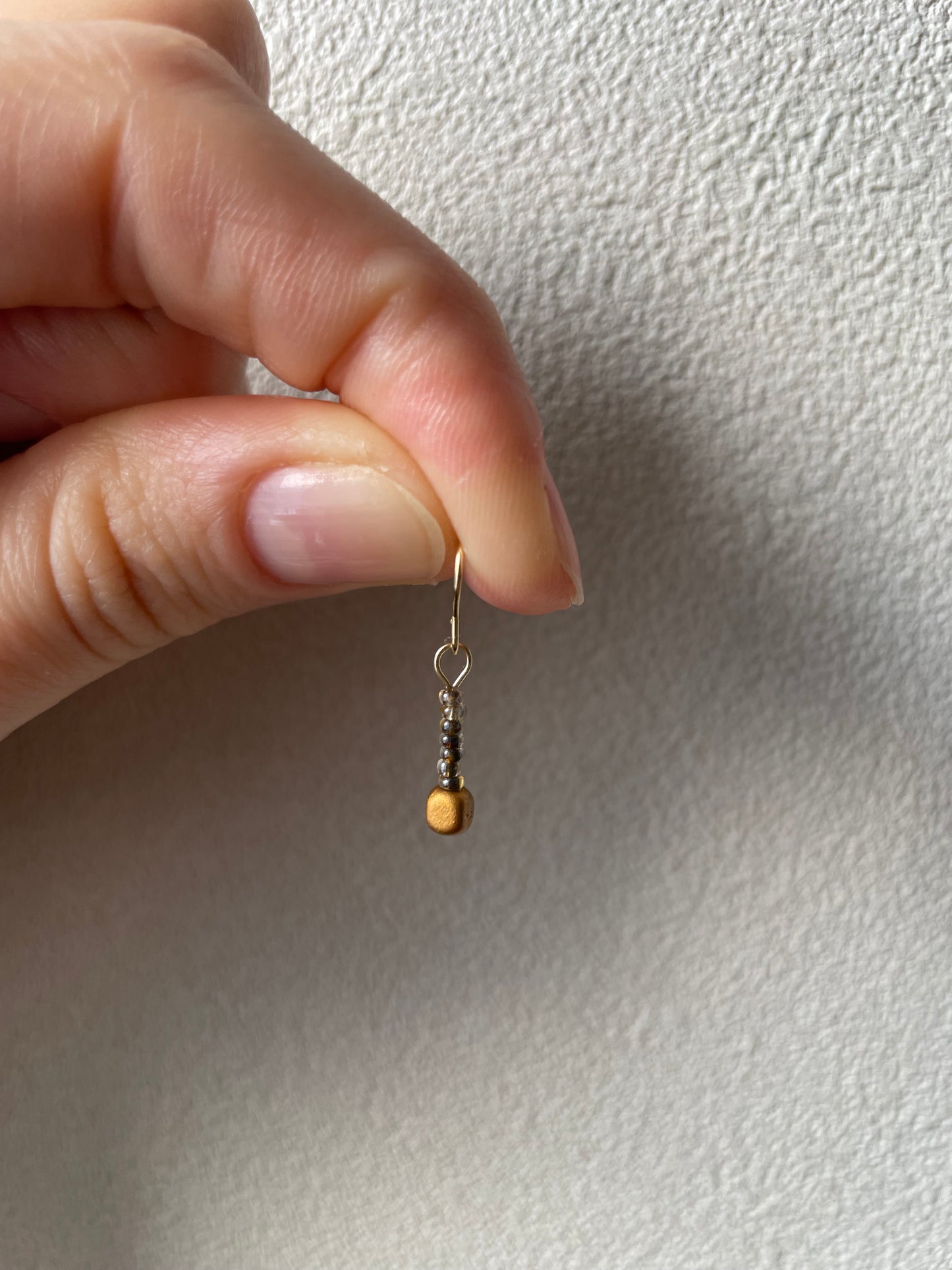 Akira - Warm Toned Minimal Earrings